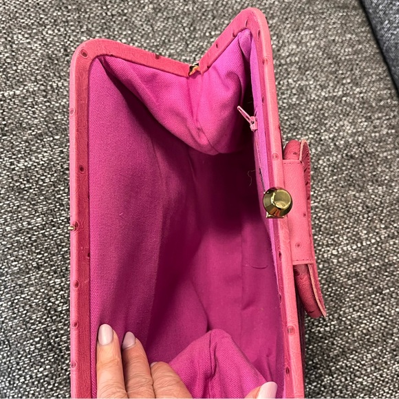 Gorgeous Vintage Isabella Fiore Purse Handbag Clutch Floral Embellished Beaded - Picture 7 of 8